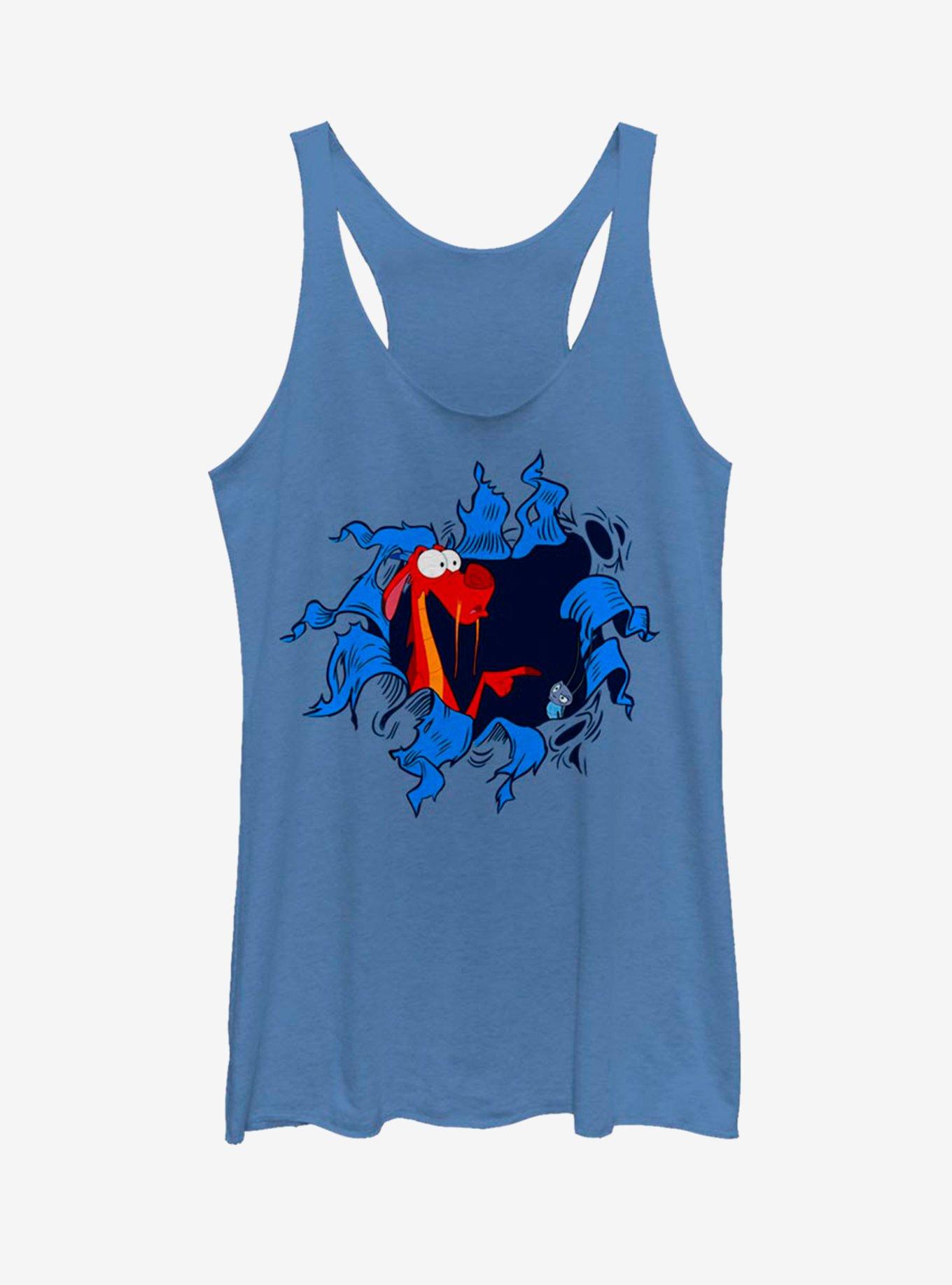 Disney Mulan Oh Mushu Girls Tank, ROY HTR, hi-res