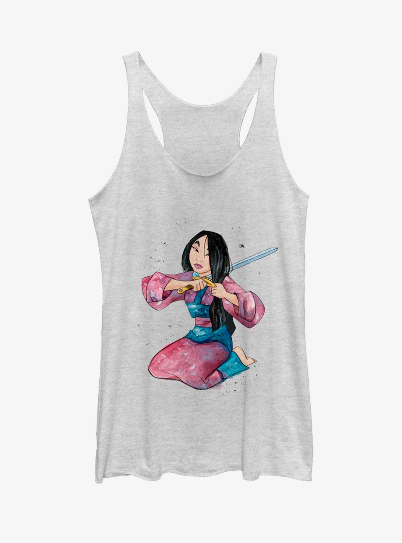 Disney Mulan Sword Hair Chop Girls Tank, , hi-res