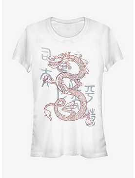 Disney Mulan Mushu Dragon Outline Girls T-Shirt, , hi-res