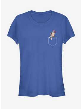 Disney Mulan Little Brother Faux Pocket Girls T-Shirt, , hi-res
