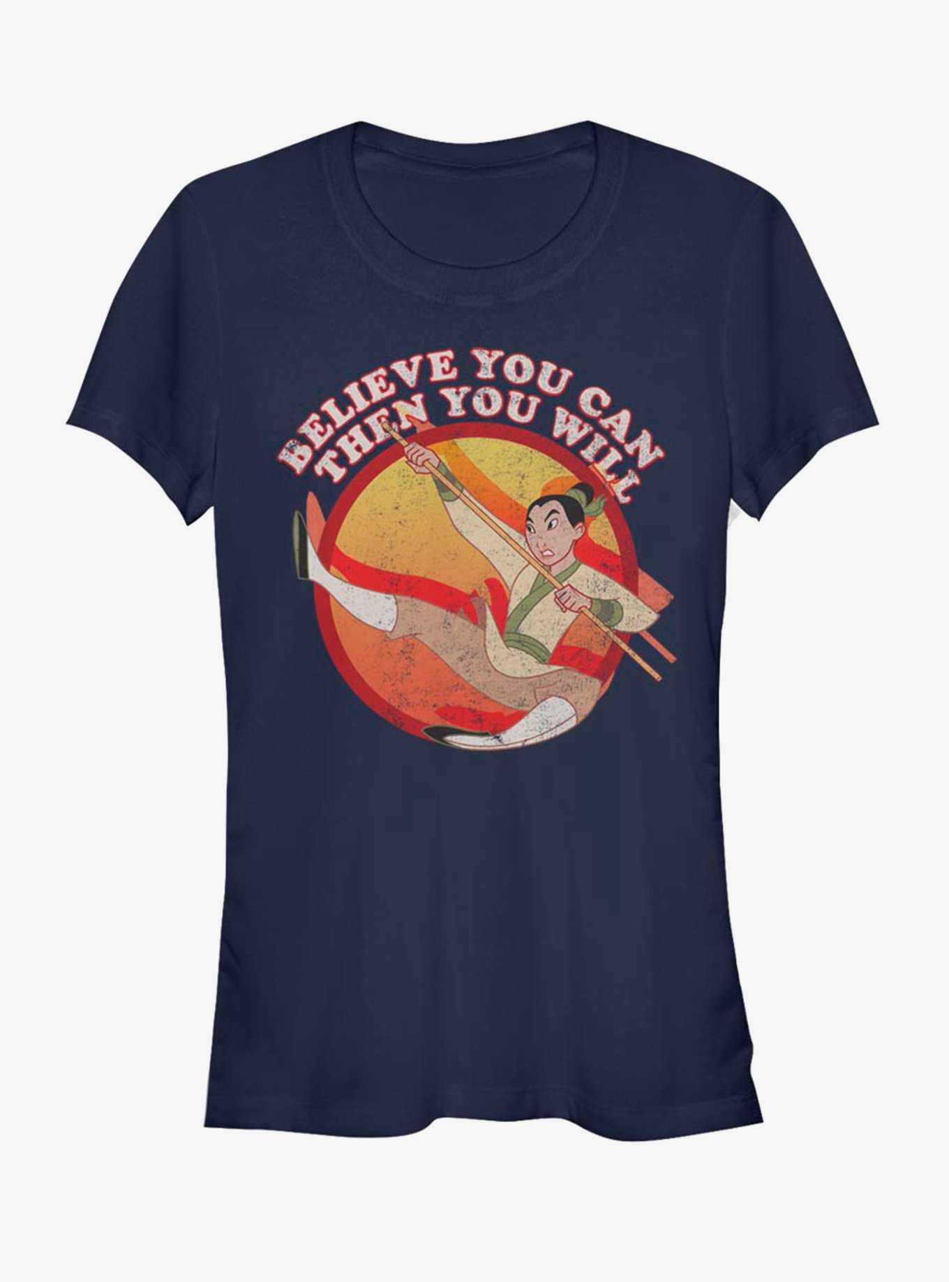 Disney Mulan Warrior Make A Man Girls T-Shirt, , hi-res
