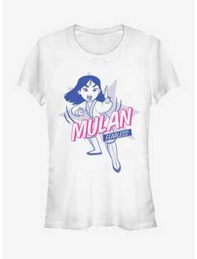 Disney Mulan Fearless Pop Art Girls T-Shirt, , hi-res