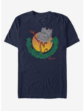 Disney Mulan Mushu Stone Dragon T-Shirt, NAVY, hi-res