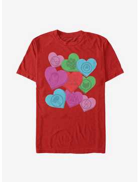 Marvel Avengers Candy Hearts T-Shirt, , hi-res