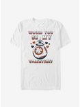 Star Wars BB My Valentine T-Shirt, WHITE, hi-res