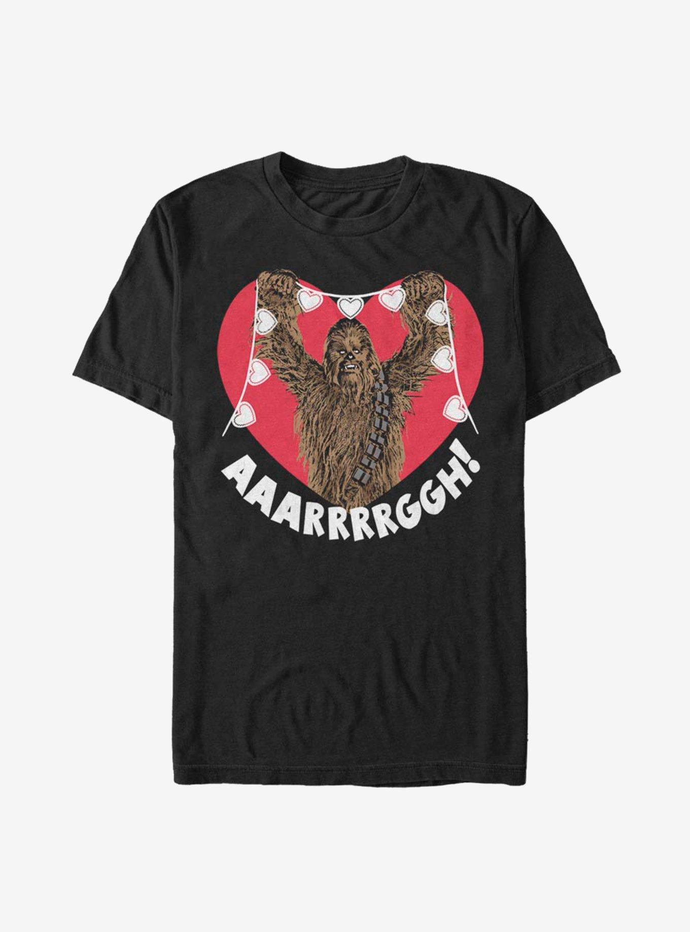 Star Wars Chewie Crafting Hearts T-Shirt, , hi-res