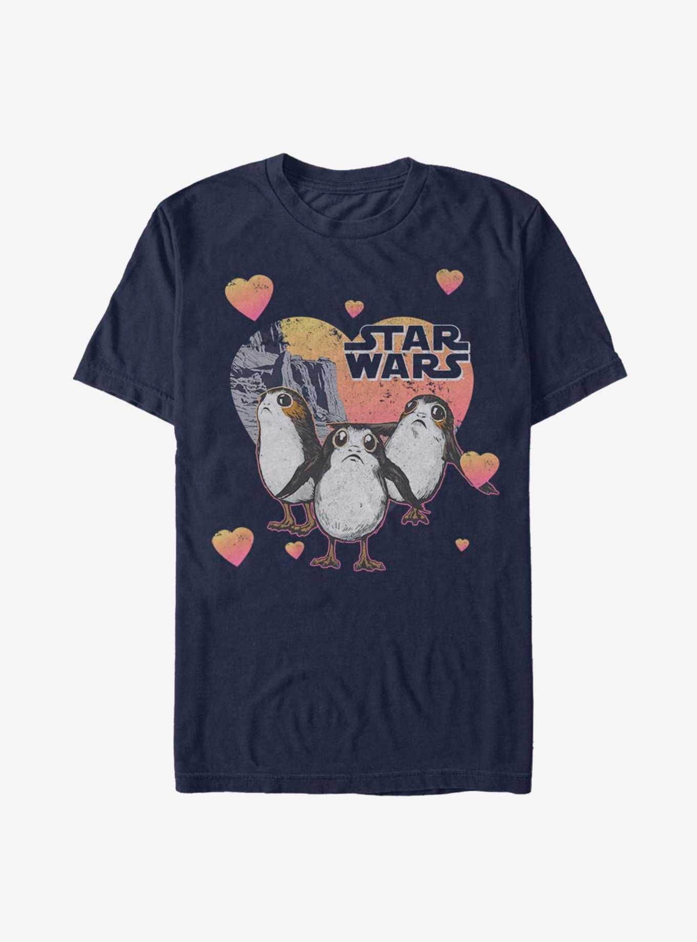 Star Wars Porg Hearts T-Shirt, , hi-res