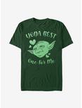 Star Wars Yoda Best Hearts T-Shirt, FOREST GRN, hi-res