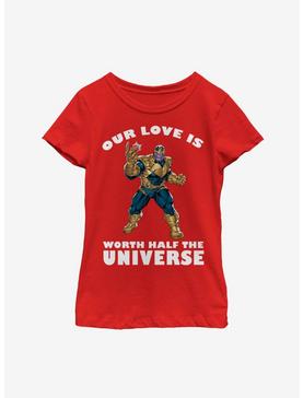 Marvel Avengers Thanos Universal Love Youth Girls T-Shirt, , hi-res