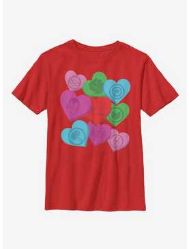 Marvel Avengers Candy Hearts Youth T-Shirt, , hi-res