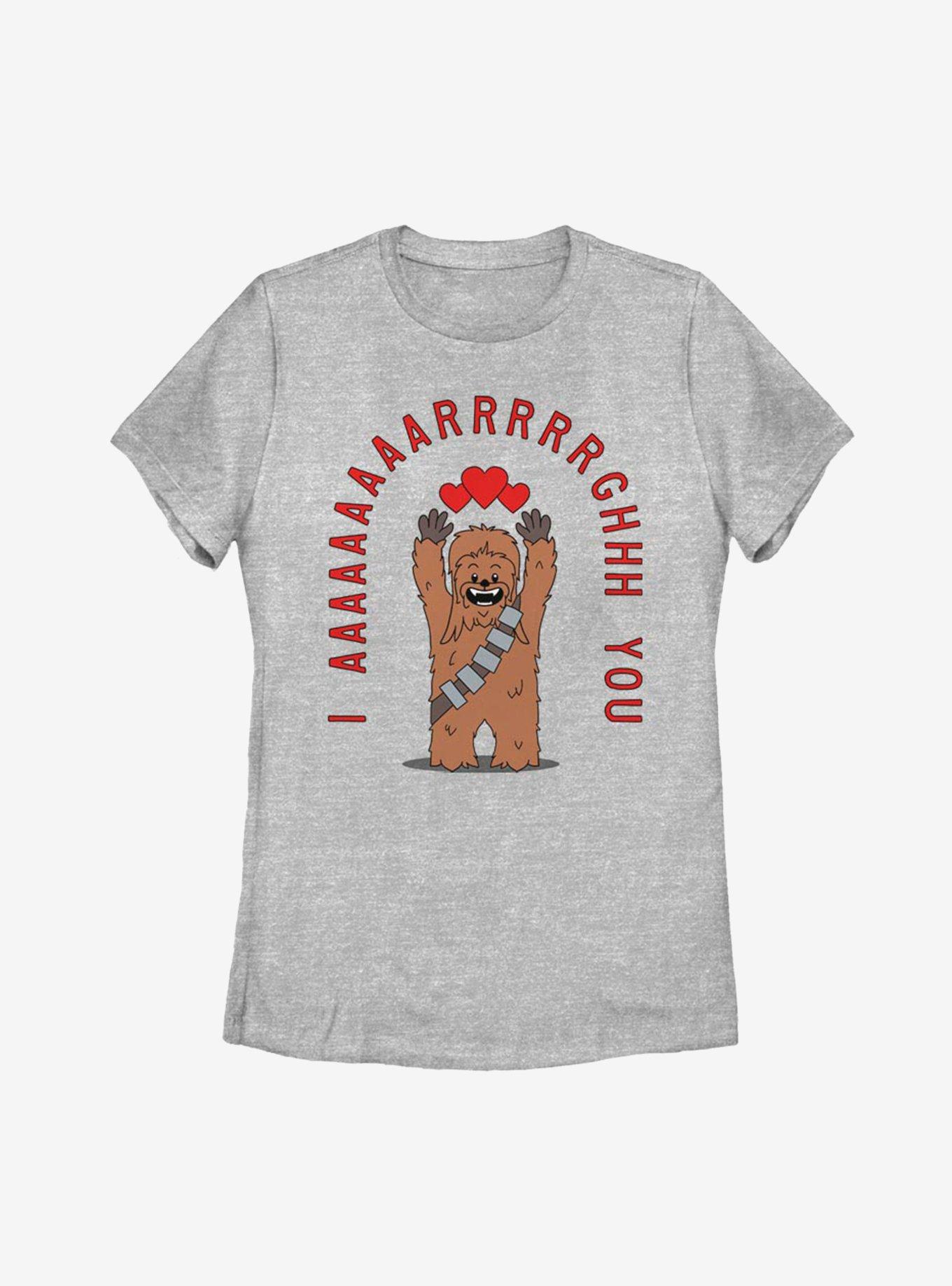 Star Wars Chewie Arrgghs You Womens T-Shirt, ATH HTR, hi-res