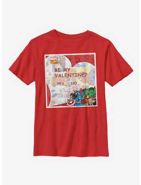 Marvel Avengers Valentine Youth T-Shirt, , hi-res