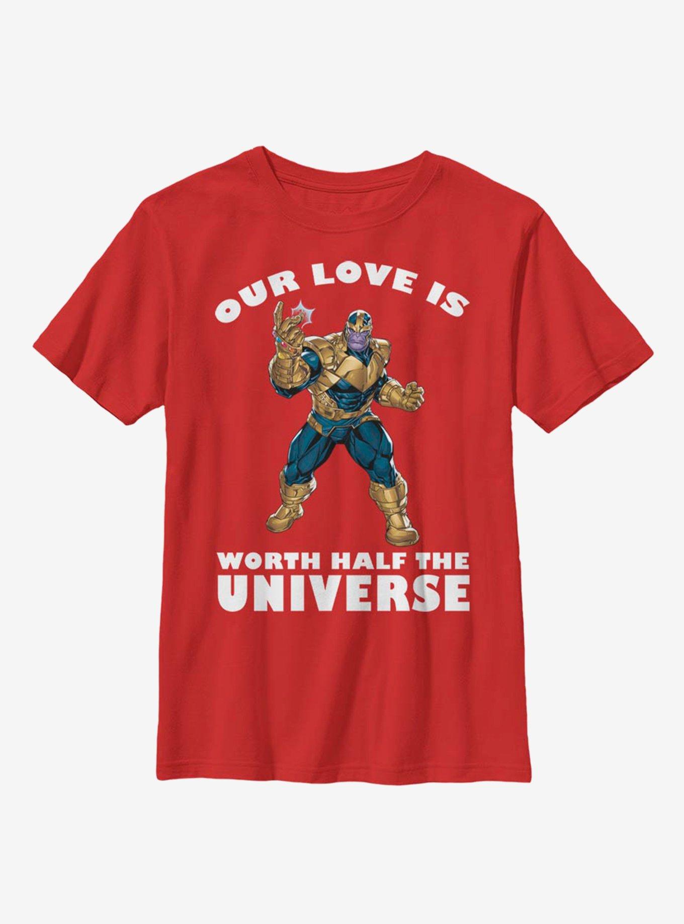 Marvel Avengers Thanos Universal Love Youth T-Shirt, , hi-res