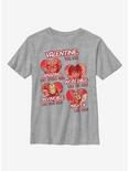 Marvel Avengers Valentine You Are Marvel Youth T-Shirt, ATH HTR, hi-res
