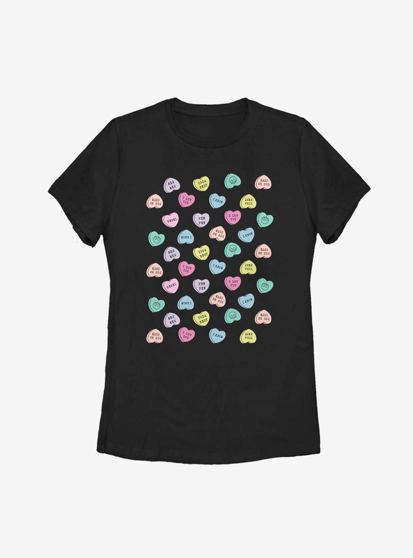 Star Wars Star Wars Candy Hearts Womens T-Shirt, , hi-res
