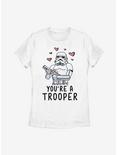 Star Wars Trooper Love Womens T-Shirt, WHITE, hi-res