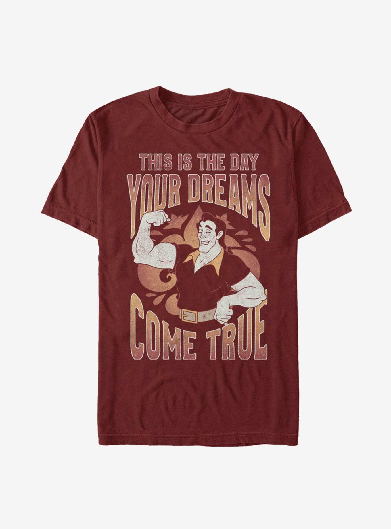 Disney Beauty And The Beast Gaston Dreams T-Shirt, , hi-res