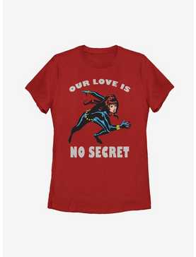 Marvel Black Widow No Secret Love Womens T-Shirt, , hi-res