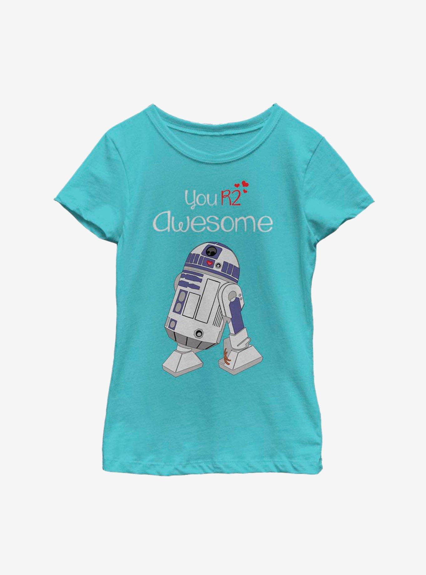 Star Wars You R2 Awesome Youth Girls T-Shirt, , hi-res