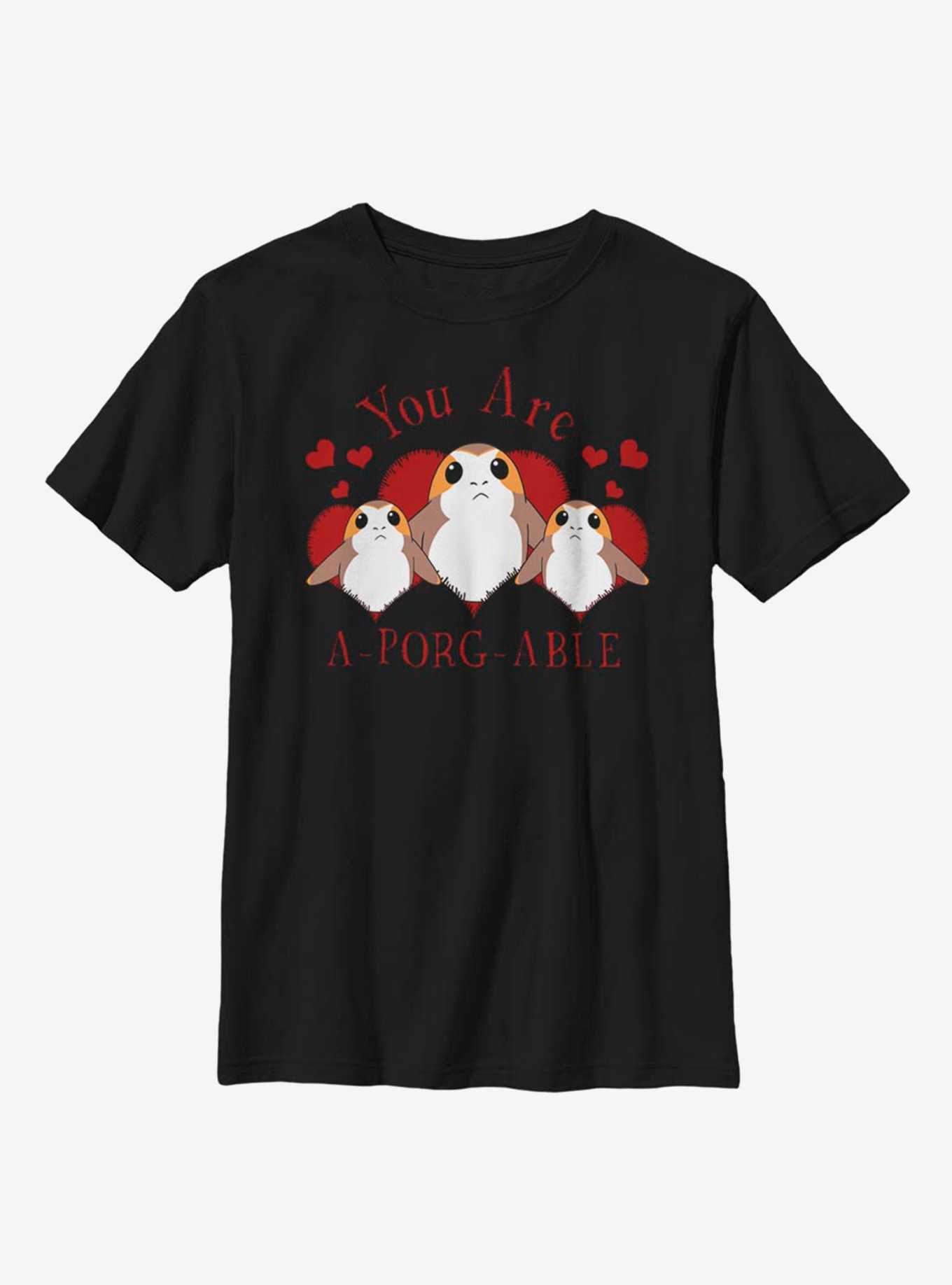 Star Wars A-Porg-Able Youth T-Shirt, , hi-res