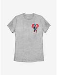 Marvel Captain America Heart Womens T-Shirt, ATH HTR, hi-res