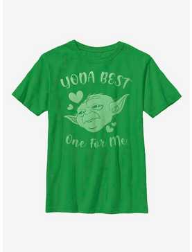 Star Wars Yoda Best Hearts Youth T-Shirt, , hi-res