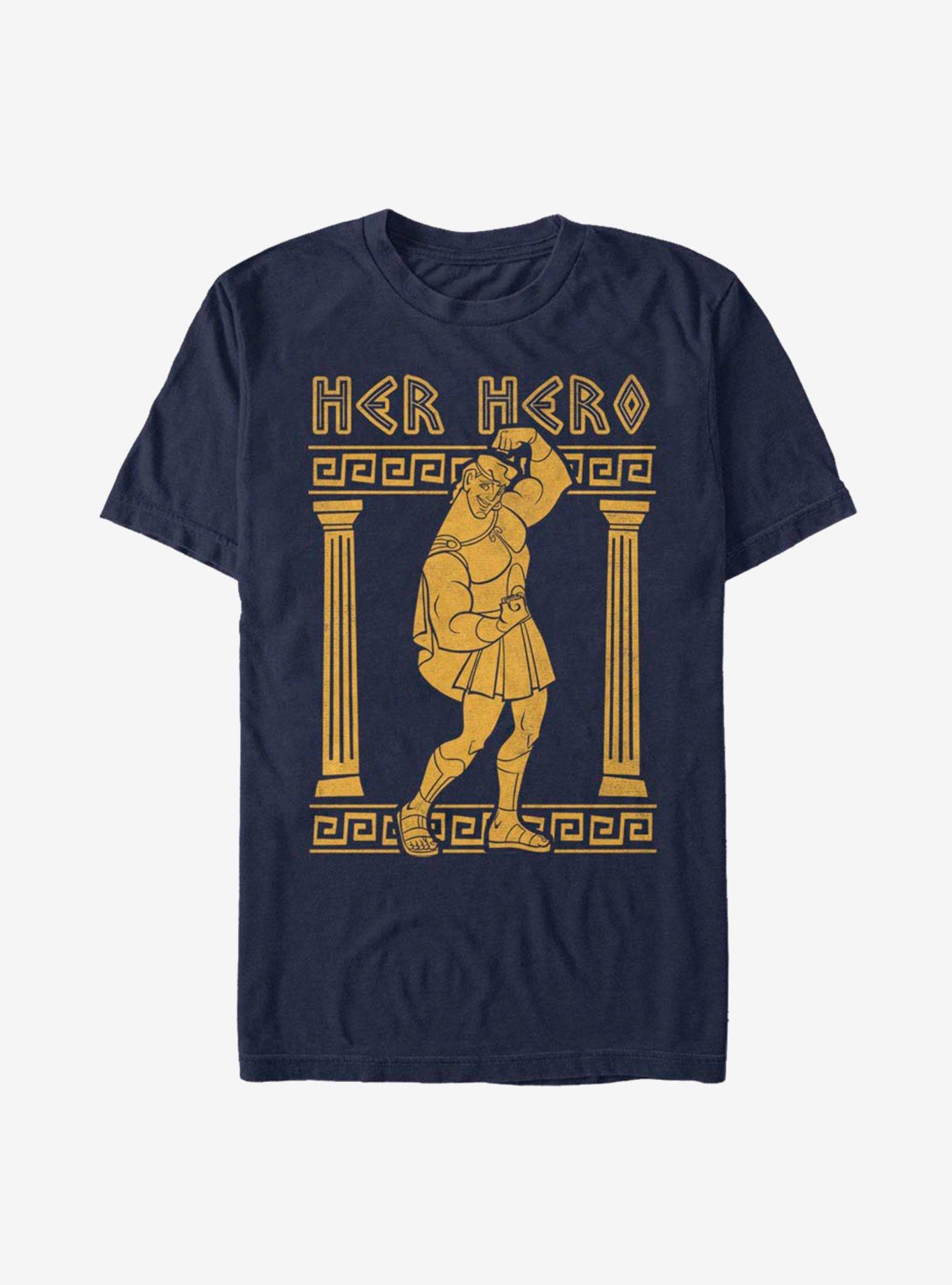 Disney Hercules Her Hero Herc T-Shirt - BLUE | BoxLunch