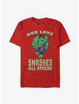 Marvel Hulk Smashing Love T-Shirt, , hi-res