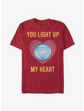 Marvel Iron Man Light Up My Heart T-Shirt, , hi-res