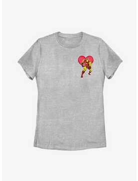 Marvel Iron Man Heart Womens T-Shirt, , hi-res