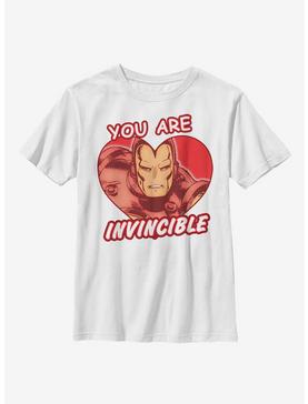 Marvel Iron Man Invincible Heart Youth T-Shirt, , hi-res