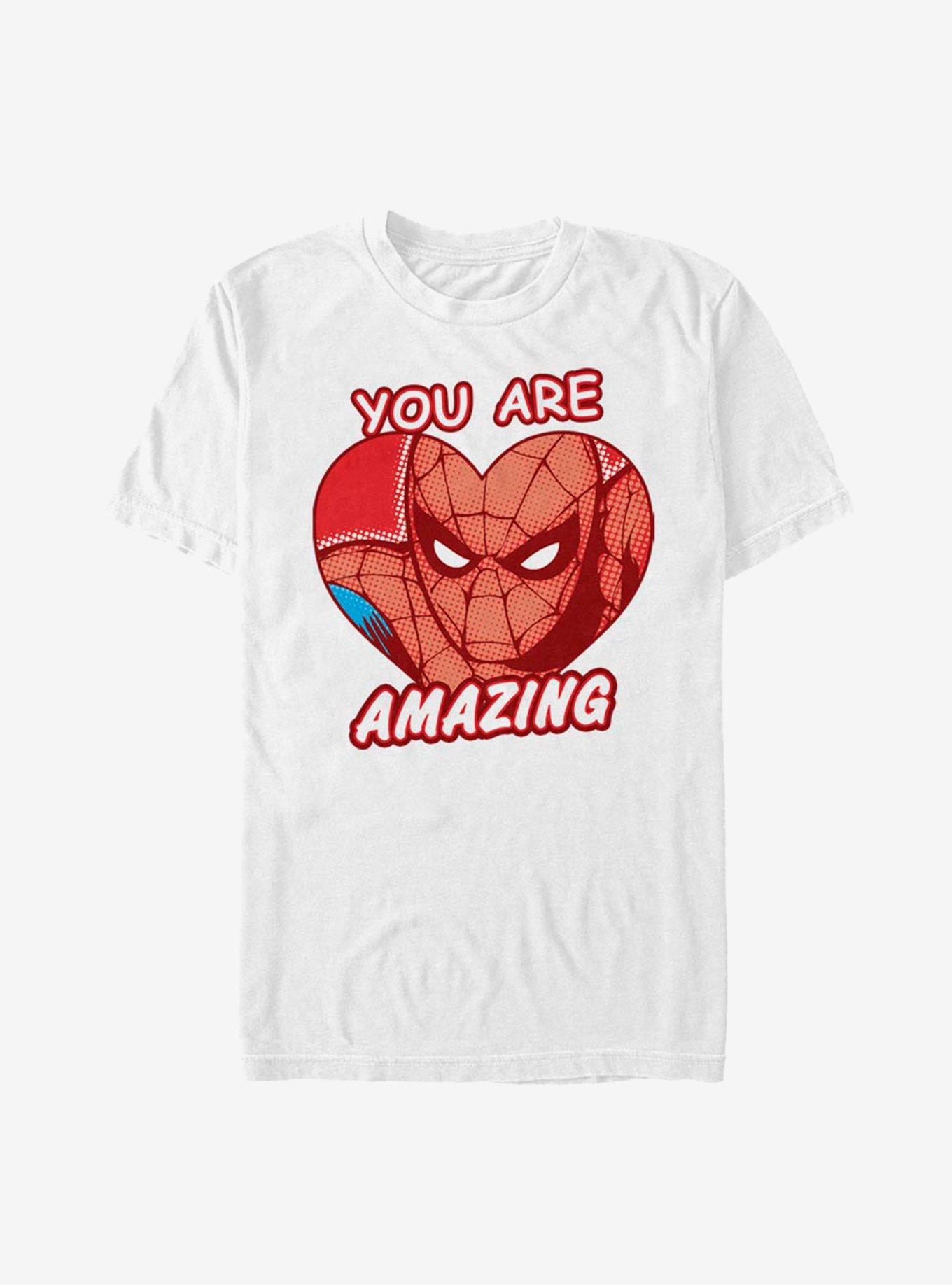 Marvel Spider-Man Amazing Heart T-Shirt