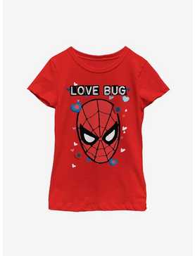 Marvel Spider-Man Love Bug Youth Girls T-Shirt, , hi-res