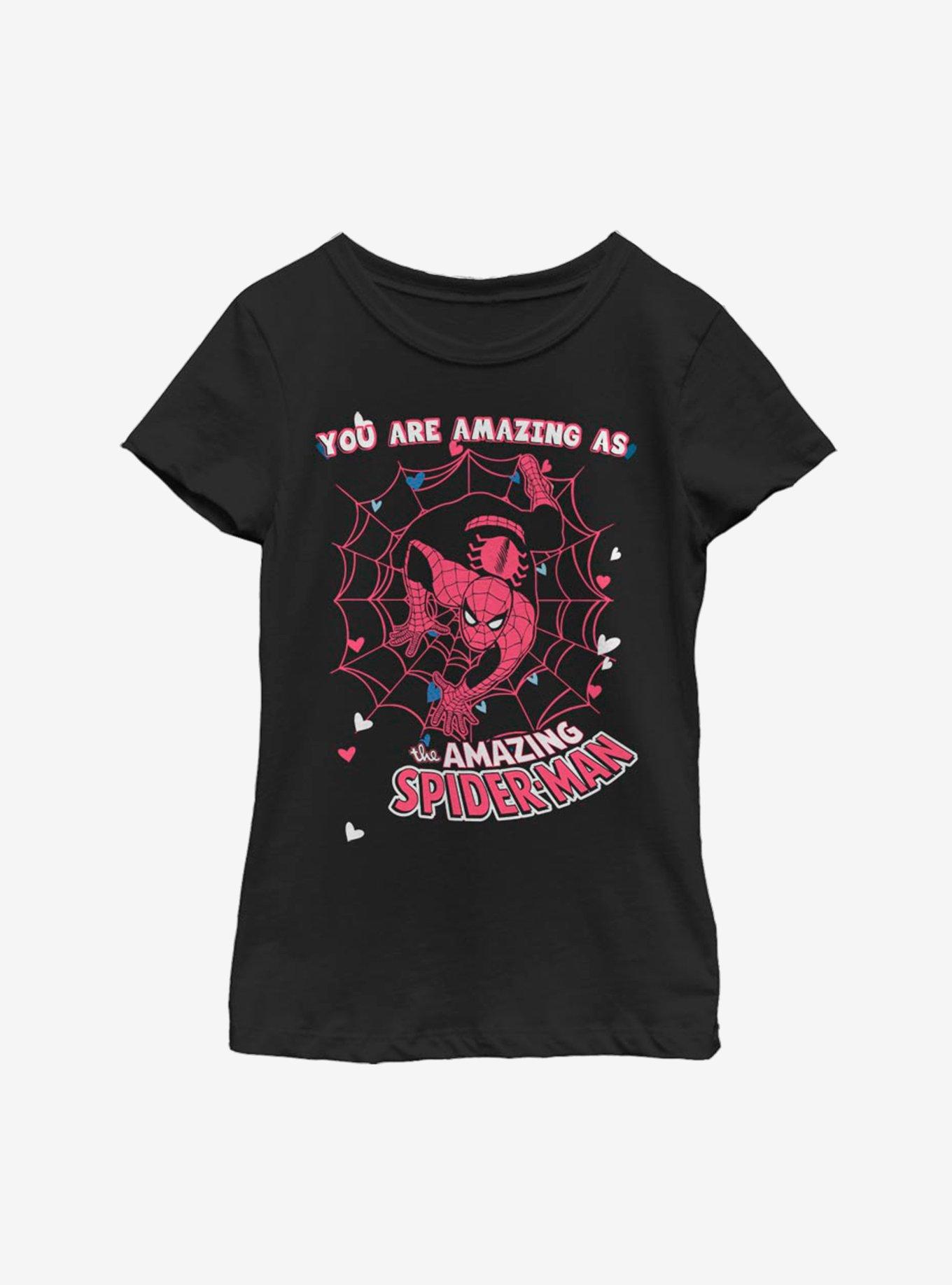 Marvel Spider-Man You Are Amazing Youth Girls T-Shirt, , hi-res