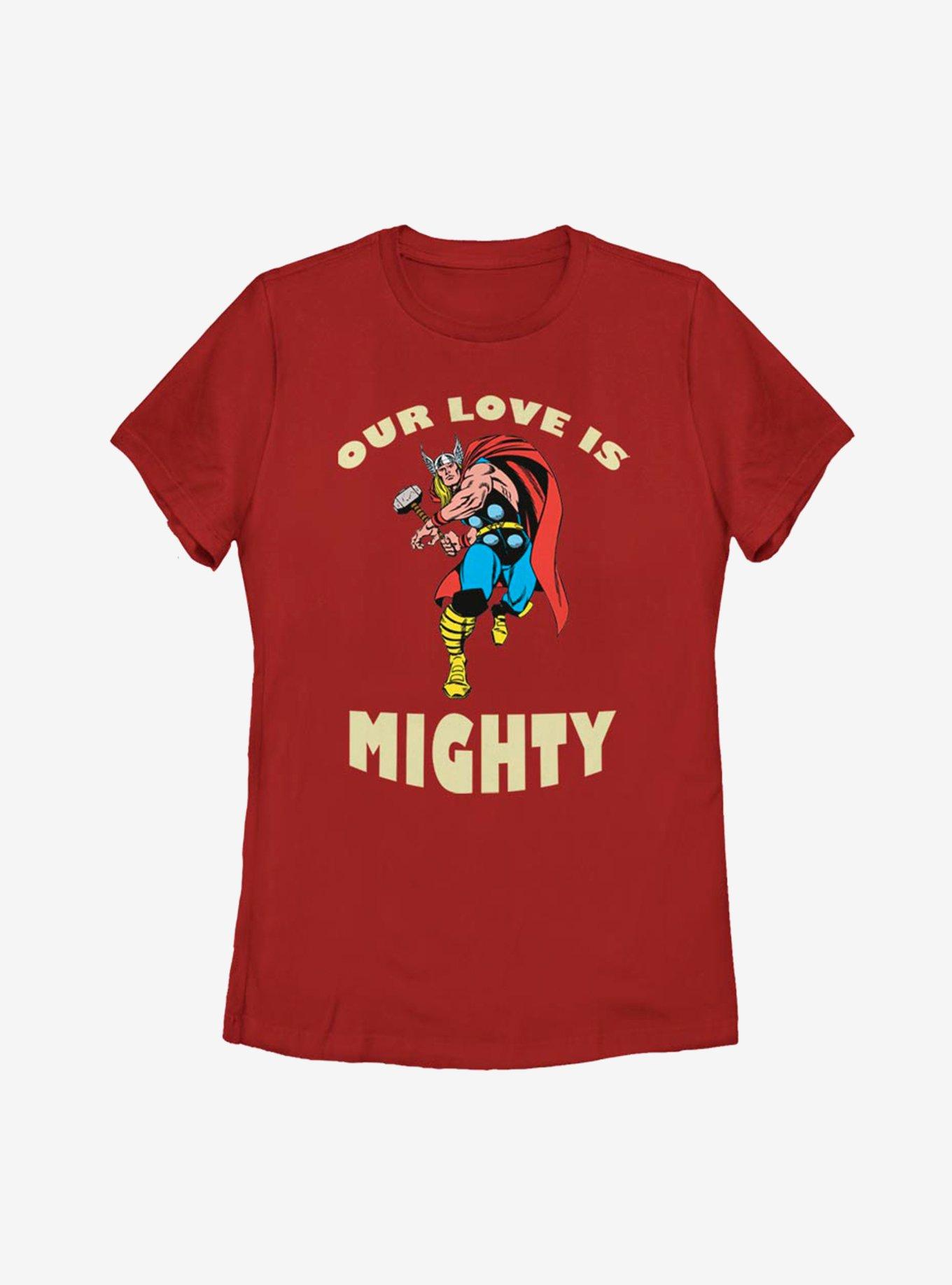 Marvel Thor Mighty Love Womens T-Shirt, , hi-res