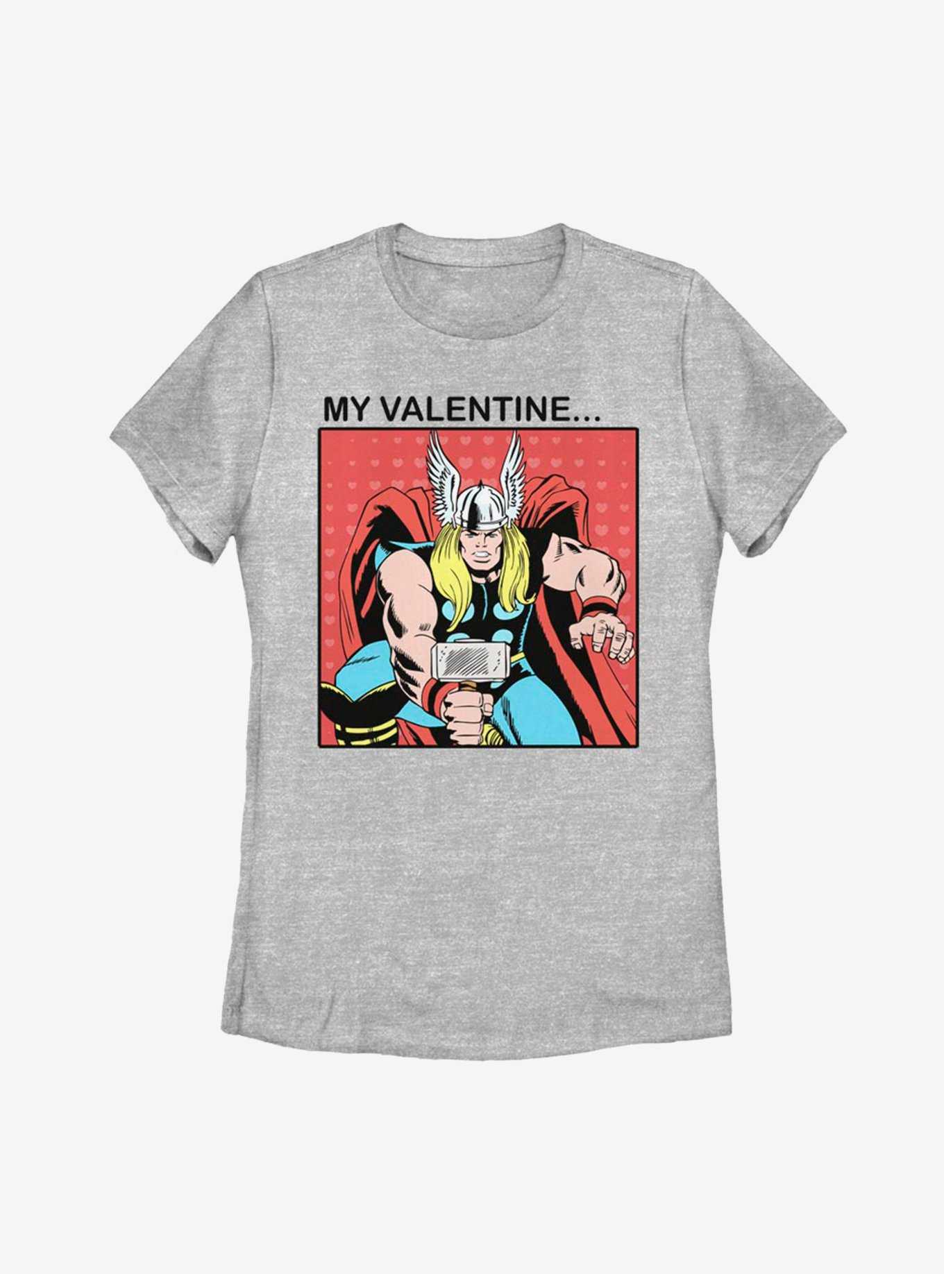 Marvel Thor My Valentine Womens T-Shirt, , hi-res