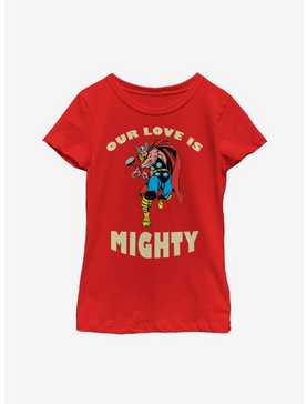 Marvel Thor Mighty Love Youth Girls T-Shirt, , hi-res
