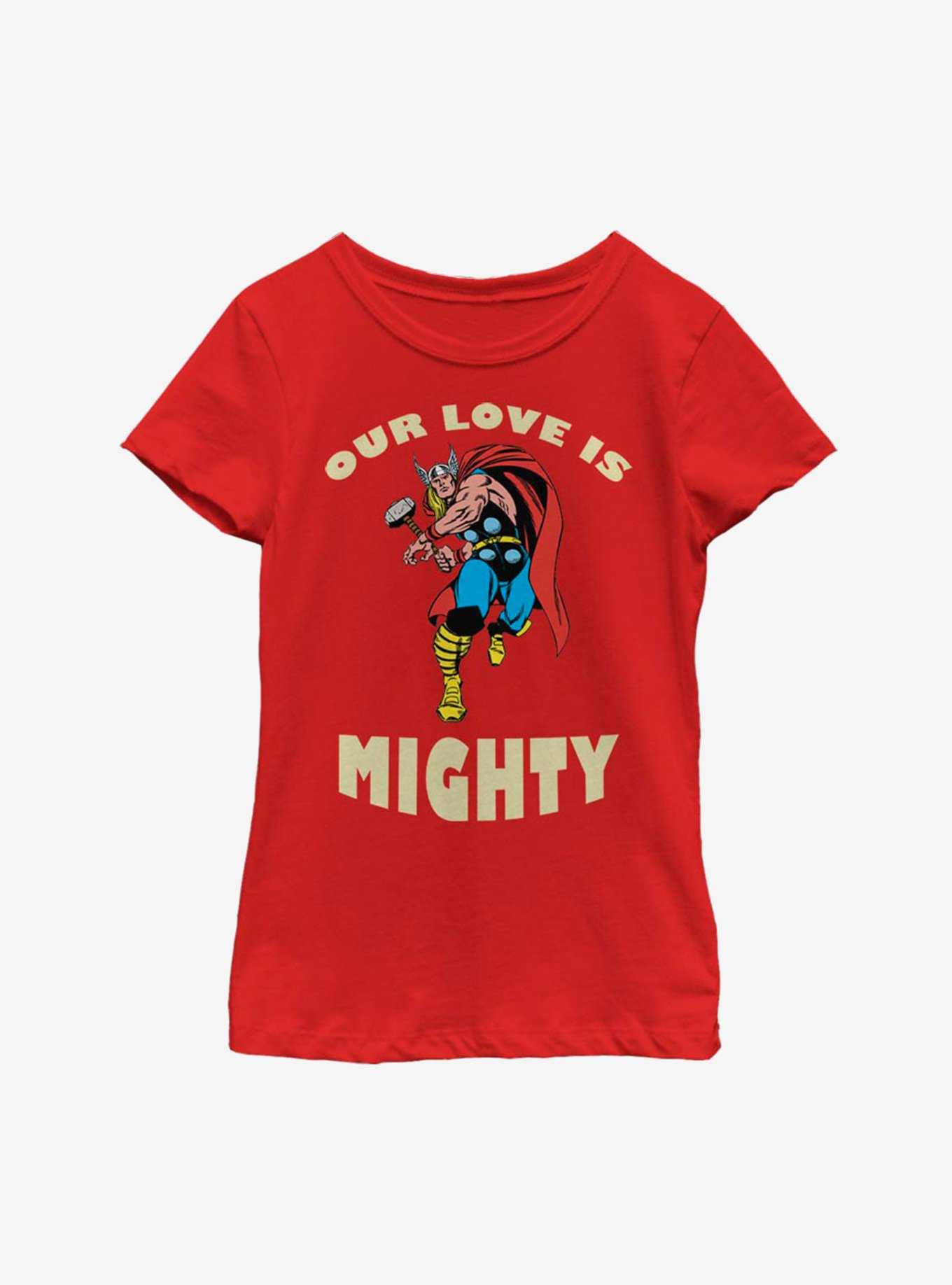 Marvel Thor Mighty Love Youth Girls T-Shirt, , hi-res