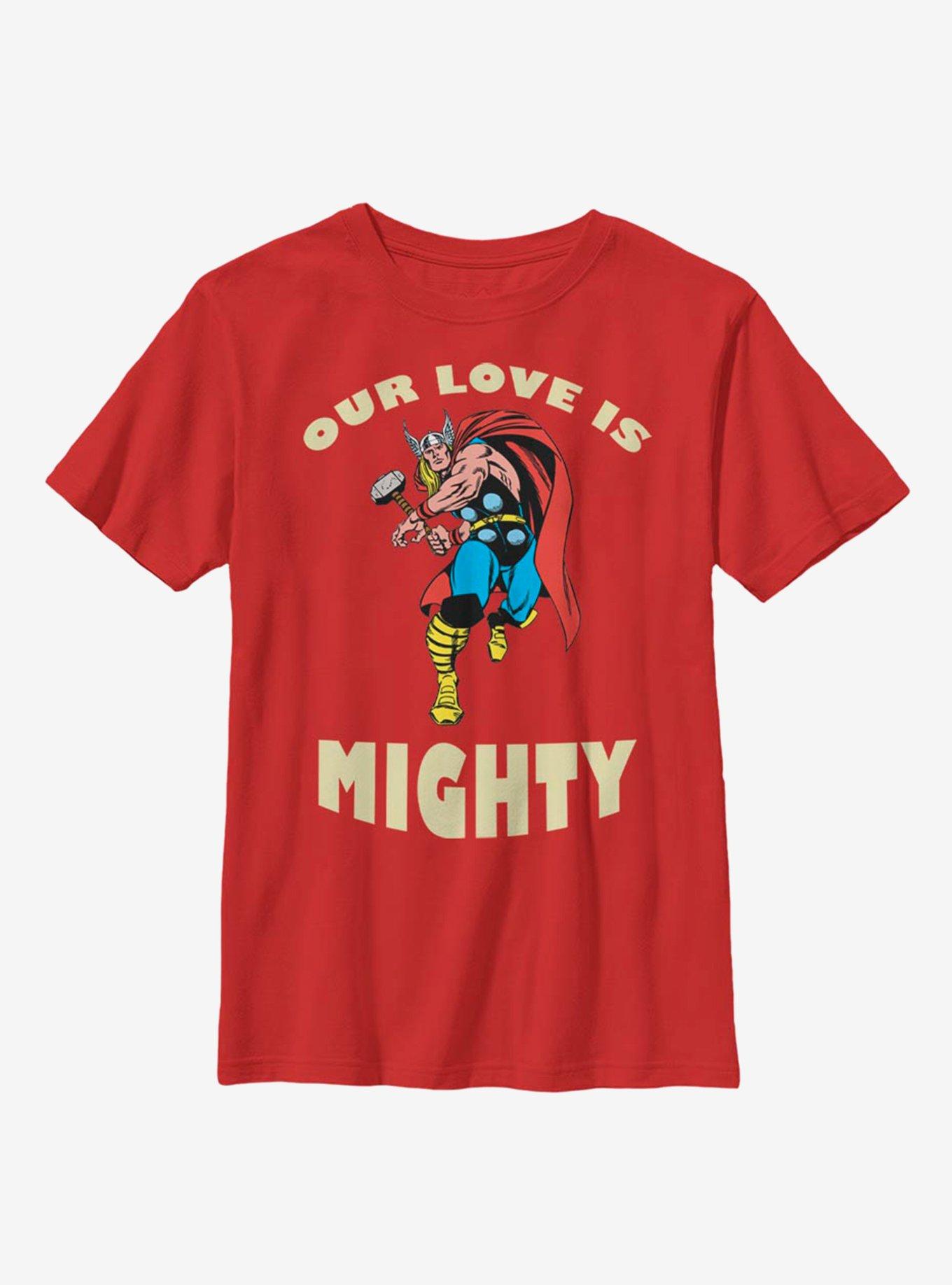 Marvel Thor Mighty Love Youth T-Shirt, , hi-res