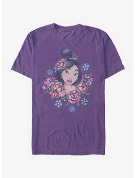 Disney Mulan Floral Warrior T-Shirt, , hi-res
