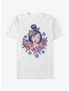 Disney Mulan Floral Warrior T-Shirt, , hi-res