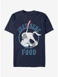 Disney Mulan Little Brother Here For The Food T-Shirt, NAVY, hi-res