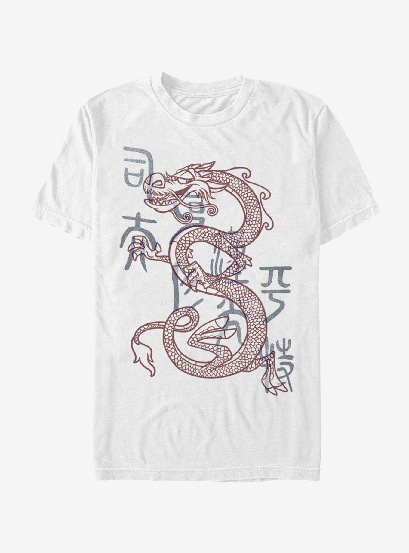 Disney Mulan Line Mushu Dragon T-Shirt, , hi-res