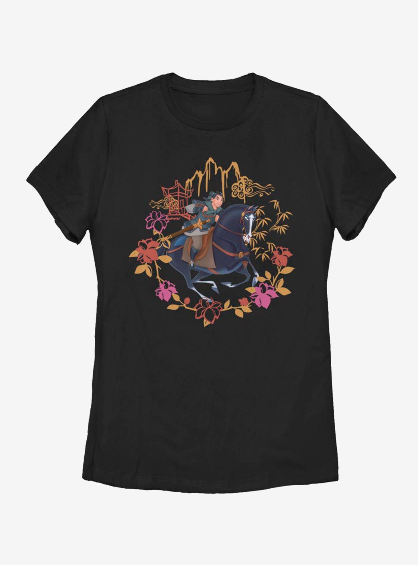 Disney Mulan Bring Honor Womens T-Shirt, BLACK, hi-res