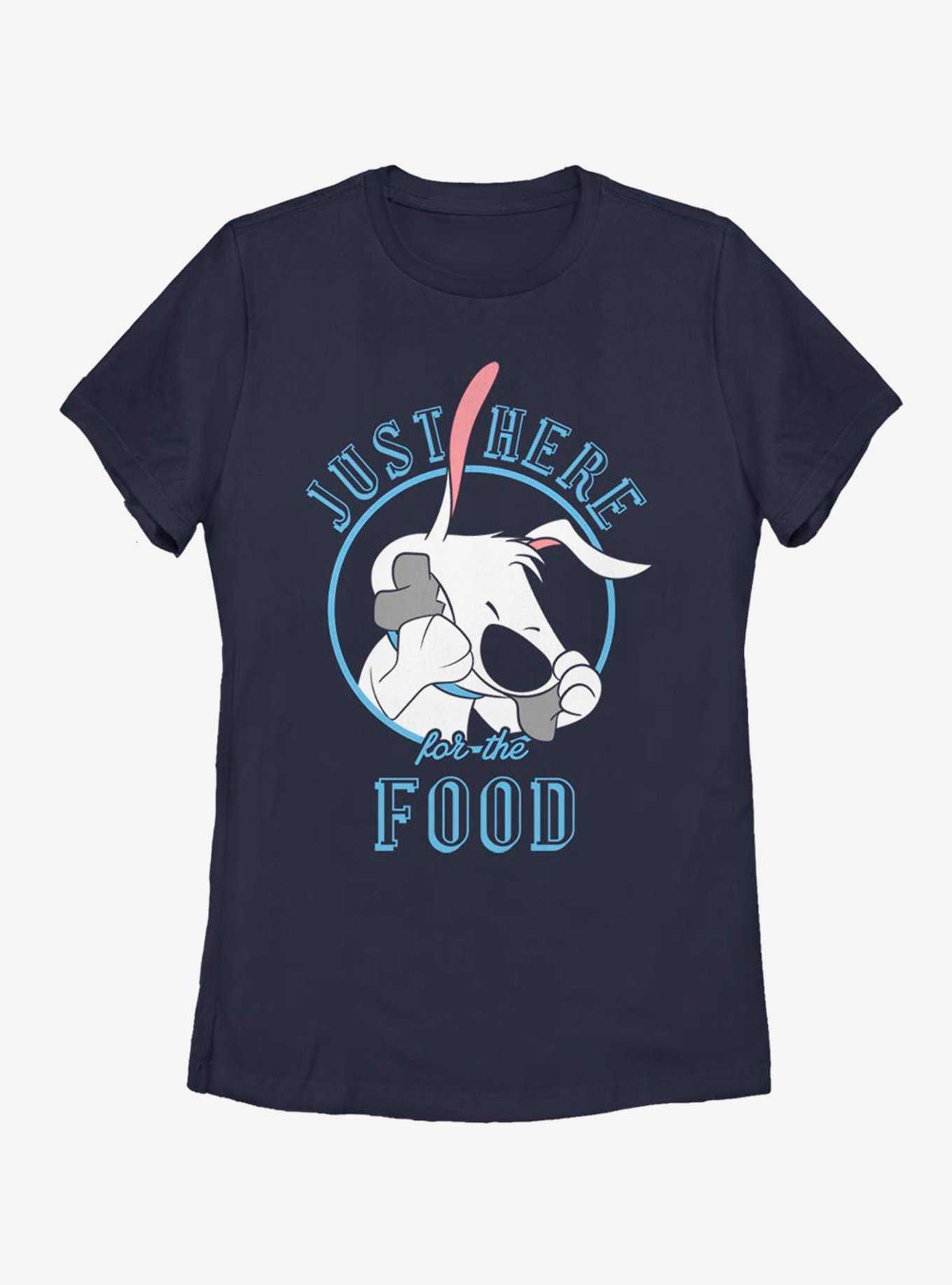 Disney Mulan Little Brother Here For The Food Womens T-Shirt, , hi-res