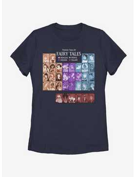 Disney Princesses Periodic Table Of Fairy Tales Womens T-Shirt, , hi-res