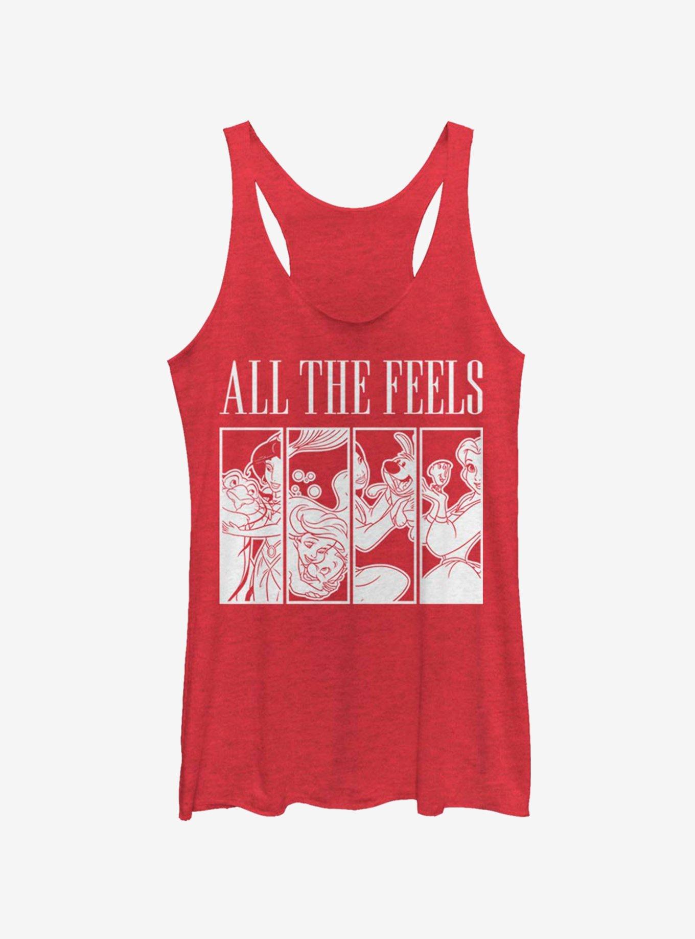 Disney Princesses All The Feels Womens Tank Top, , hi-res
