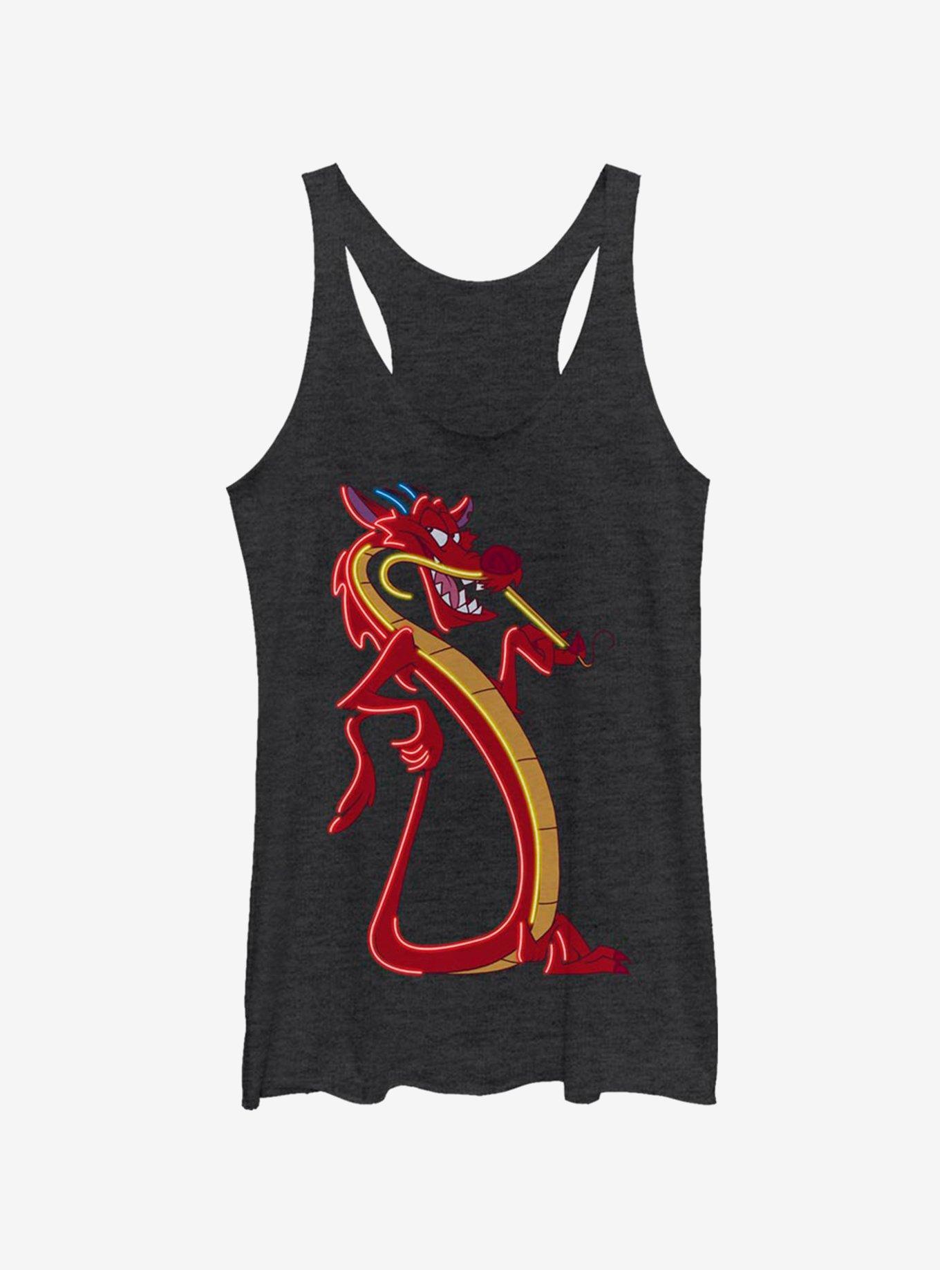Disney Mulan Red Light Mushu Womens Tank Top, , hi-res