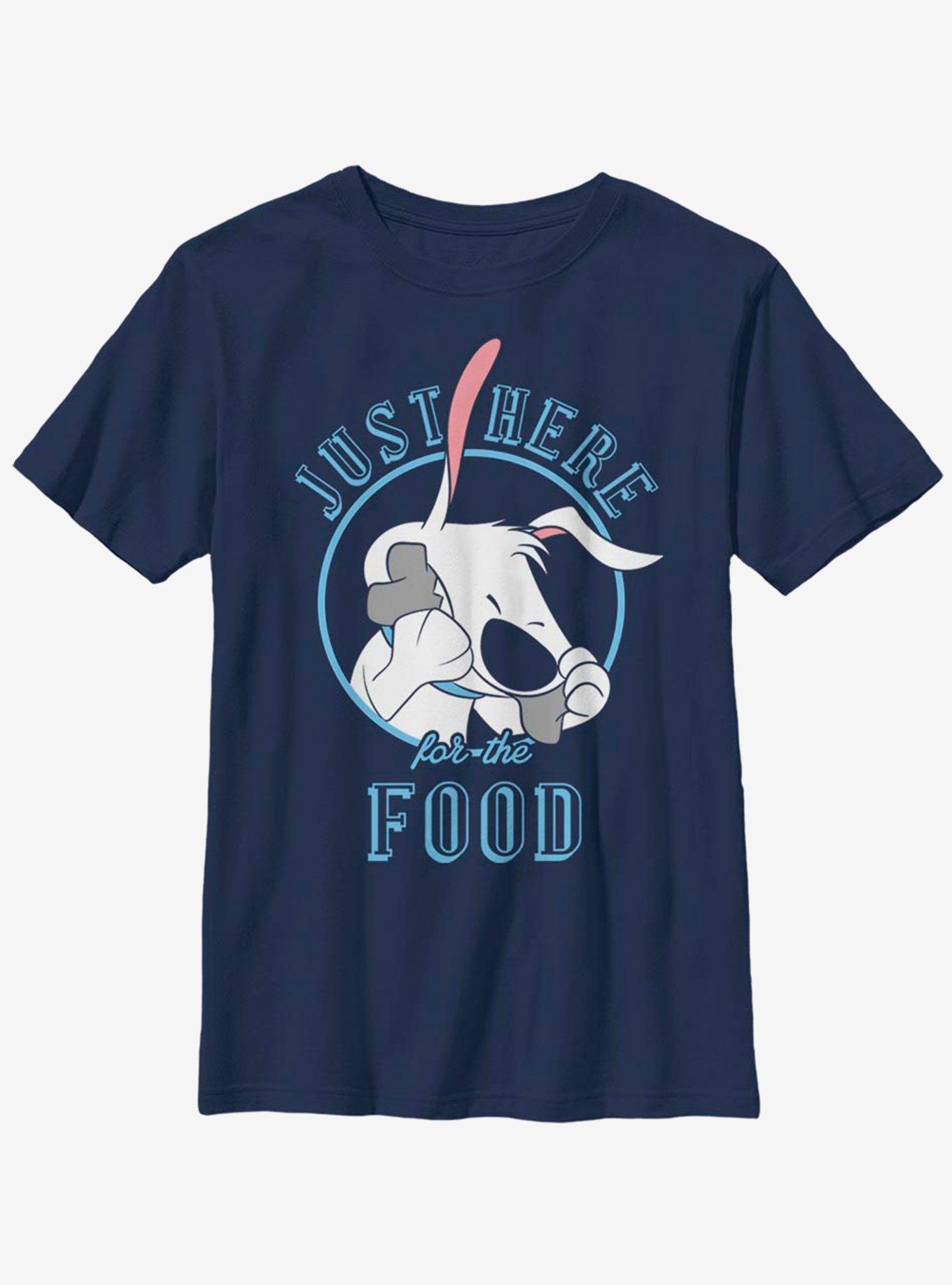 Disney Mulan Little Brother Here For The Food Youth T-Shirt, , hi-res