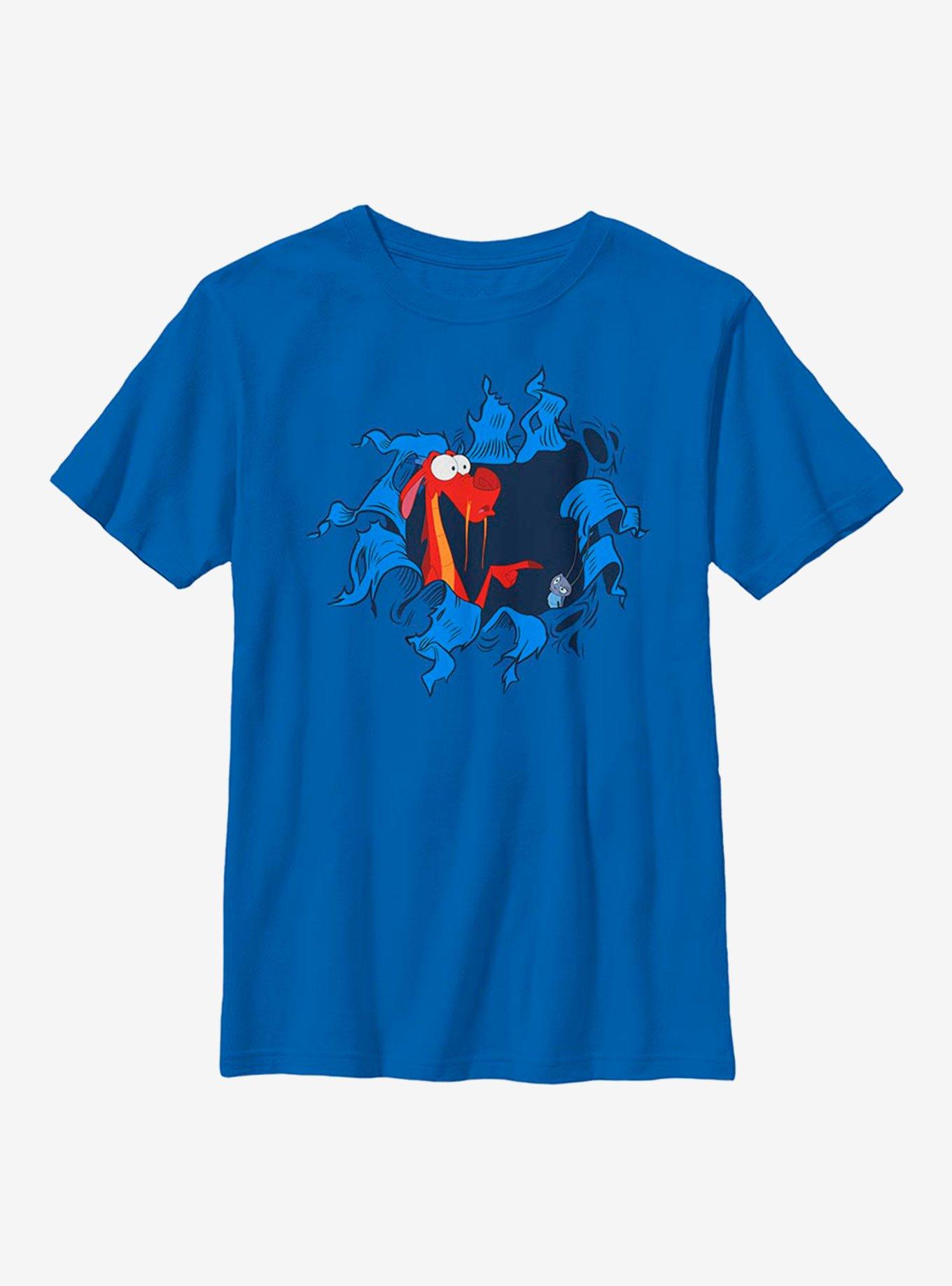 Disney Mulan Mushu Cri-Kee Explosion Youth T-Shirt, , hi-res